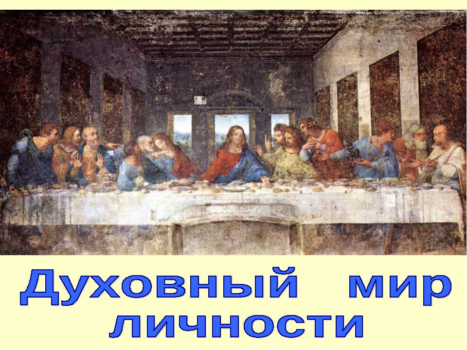 Духовный мир личности (для 11 класса проф.уровень) - Учебники, Презентации и Подготовка к Экзаменам для Школьников на Klass-Uchebnik.com