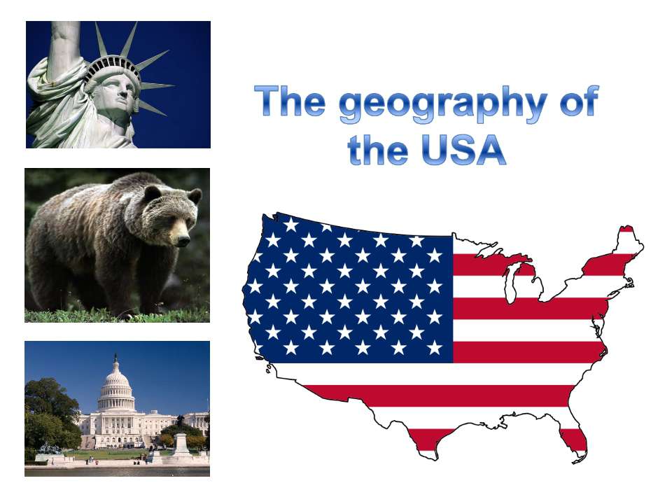 The geography of the USA Учебники, Презентации и Подготовка к Экзаменам для Школьников на Klass-Uchebnik.com
