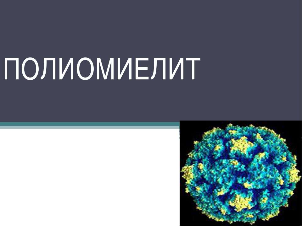 Полиомиелит Учебники, Презентации и Подготовка к Экзаменам для Школьников на Klass-Uchebnik.com