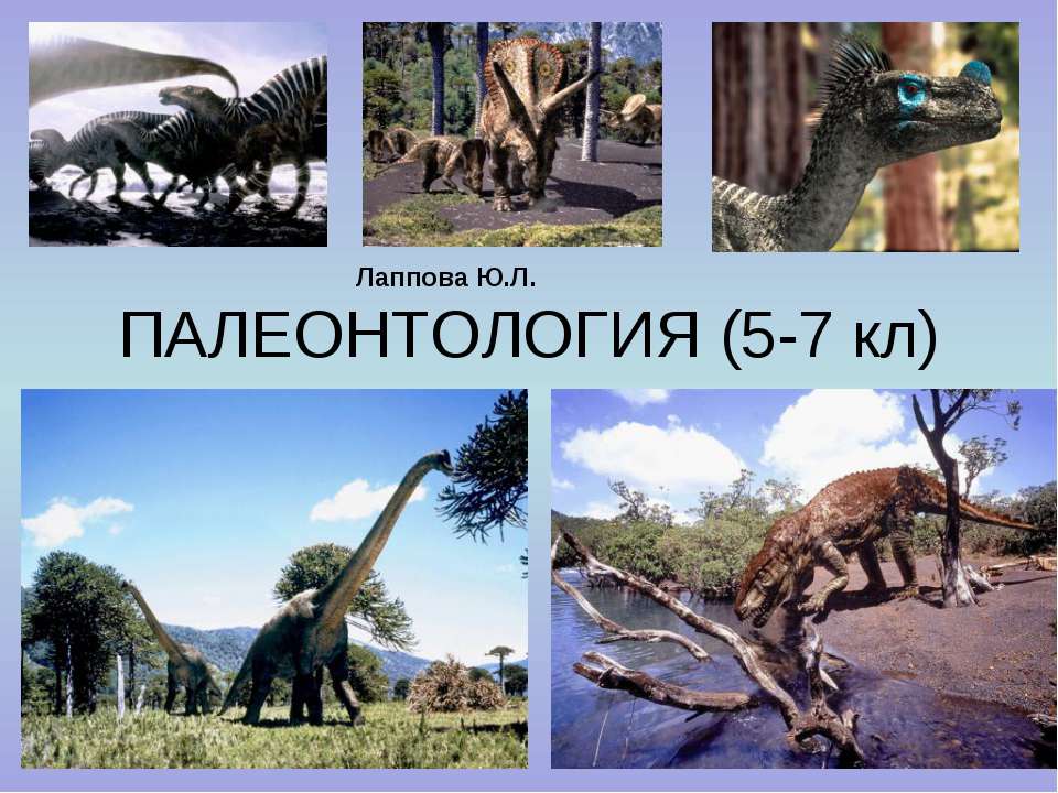 Палеонтология Учебники, Презентации и Подготовка к Экзаменам для Школьников на Klass-Uchebnik.com