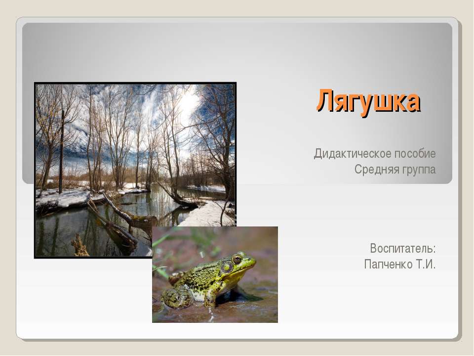 Лягушка Учебники, Презентации и Подготовка к Экзаменам для Школьников на Klass-Uchebnik.com