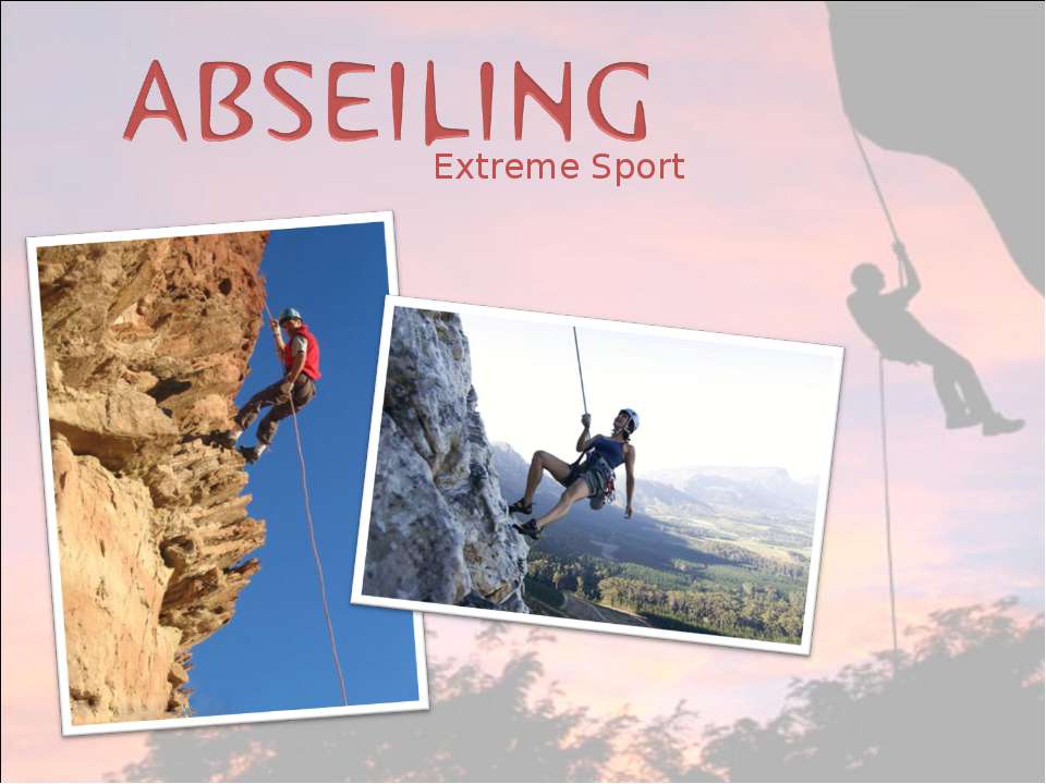 Abseiling Учебники, Презентации и Подготовка к Экзаменам для Школьников на Klass-Uchebnik.com