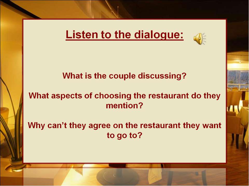 Listen to the dialogue Учебники, Презентации и Подготовка к Экзаменам для Школьников на Klass-Uchebnik.com