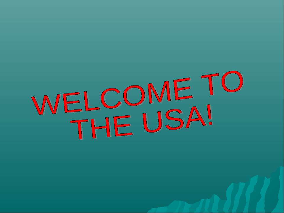 Welcome to the USA Учебники, Презентации и Подготовка к Экзаменам для Школьников на Klass-Uchebnik.com