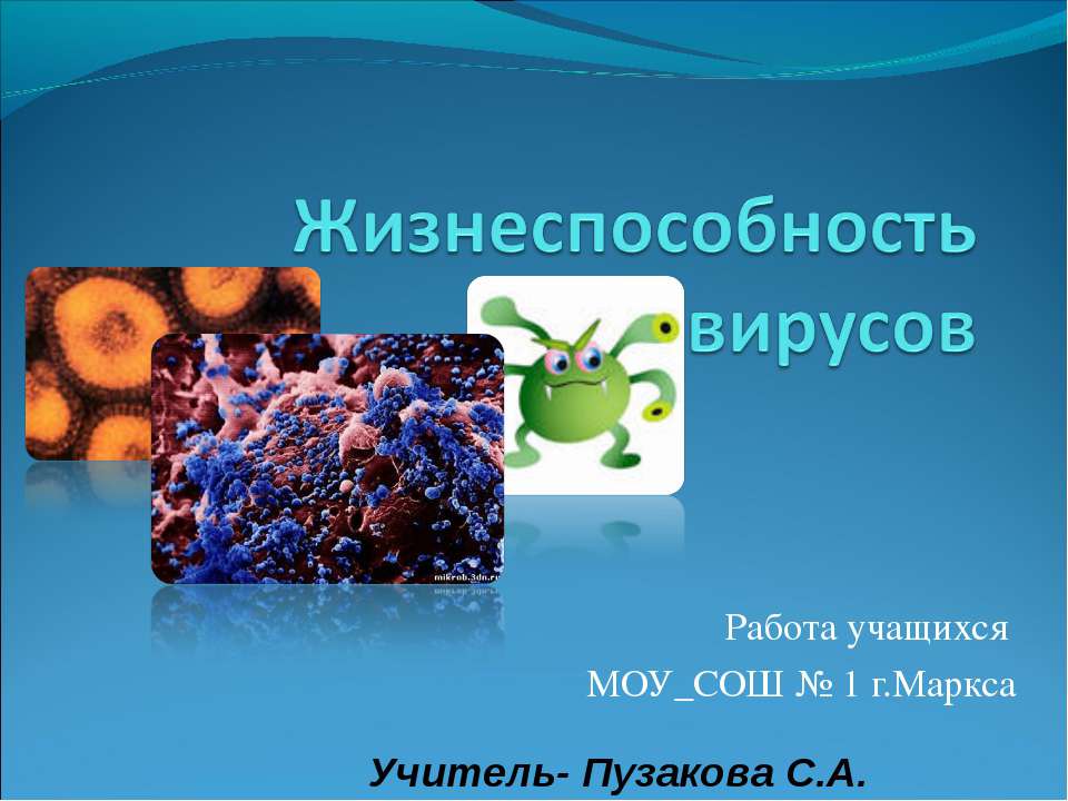 Жизнеспособность вирусов Учебники, Презентации и Подготовка к Экзаменам для Школьников на Klass-Uchebnik.com