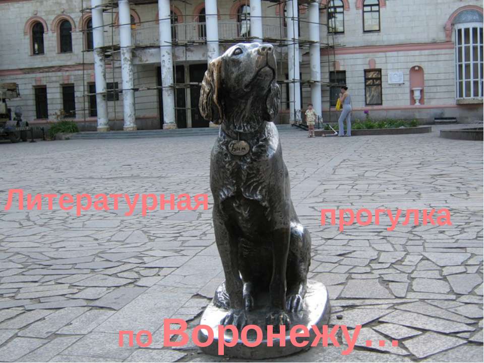 Литературная прогулка по Воронежу Учебники, Презентации и Подготовка к Экзаменам для Школьников на Klass-Uchebnik.com
