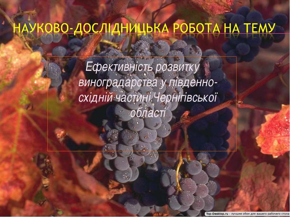 НДР Ефективність розвитку виноградарства Учебники, Презентации и Подготовка к Экзаменам для Школьников на Klass-Uchebnik.com