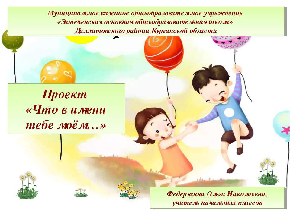 Что в имени тебе моём - Учебники, Презентации и Подготовка к Экзаменам для Школьников на Klass-Uchebnik.com