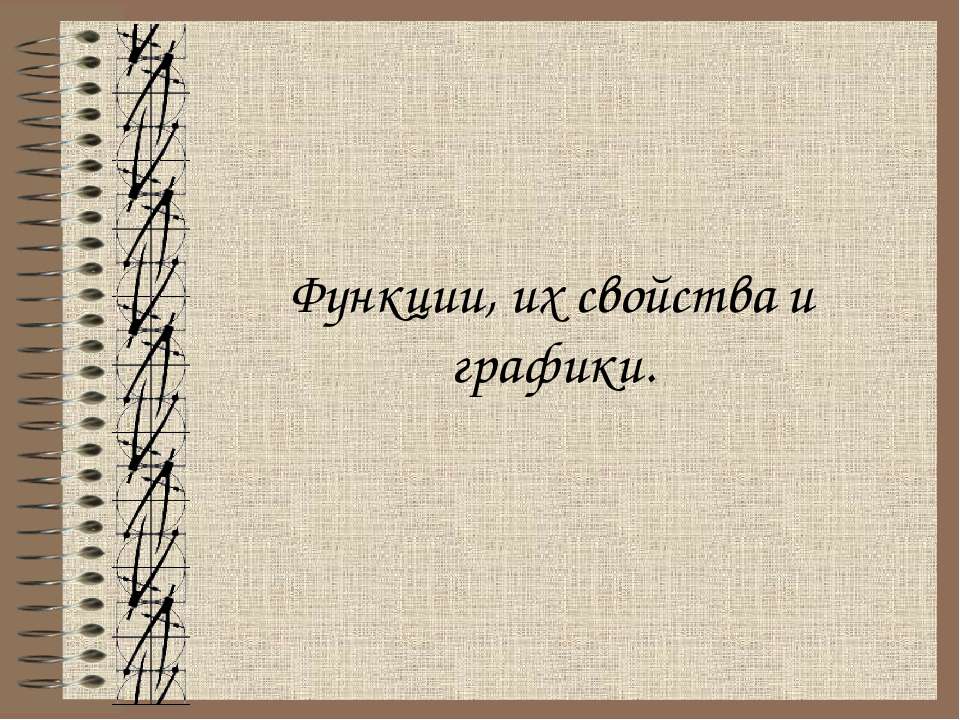Функции, их свойства и графики - Учебники, Презентации и Подготовка к Экзаменам для Школьников на Klass-Uchebnik.com