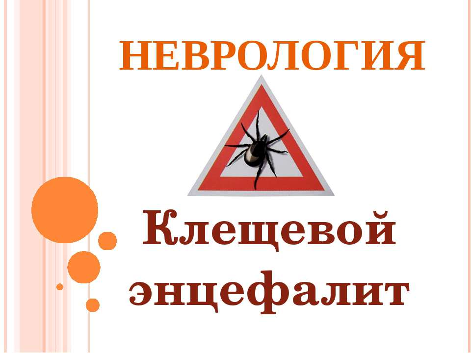 Неврология. Клещевой энцифалит - Учебники, Презентации и Подготовка к Экзаменам для Школьников на Klass-Uchebnik.com