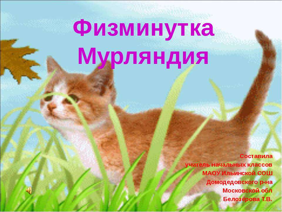 Физминутка Мурляндия - Учебники, Презентации и Подготовка к Экзаменам для Школьников на Klass-Uchebnik.com