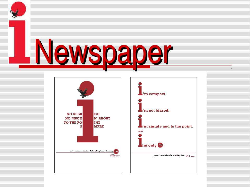 I newspaper - Учебники, Презентации и Подготовка к Экзаменам для Школьников на Klass-Uchebnik.com