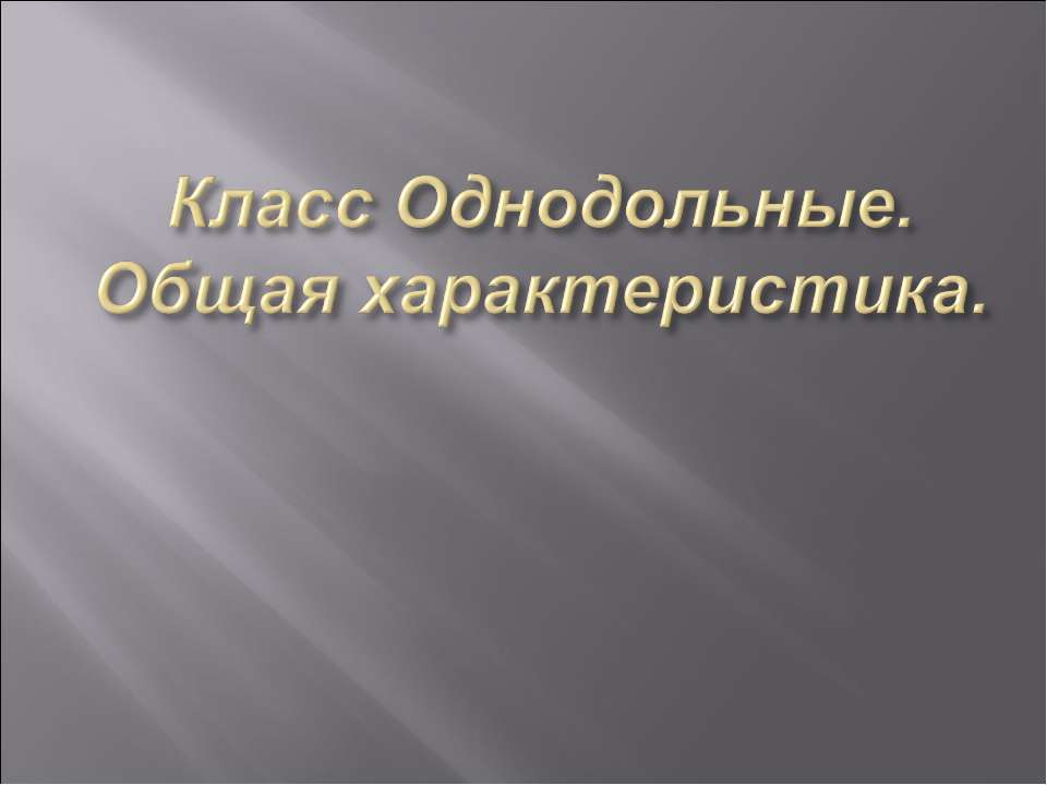 Класс Однодольные. Общая характеристика - Учебники, Презентации и Подготовка к Экзаменам для Школьников на Klass-Uchebnik.com