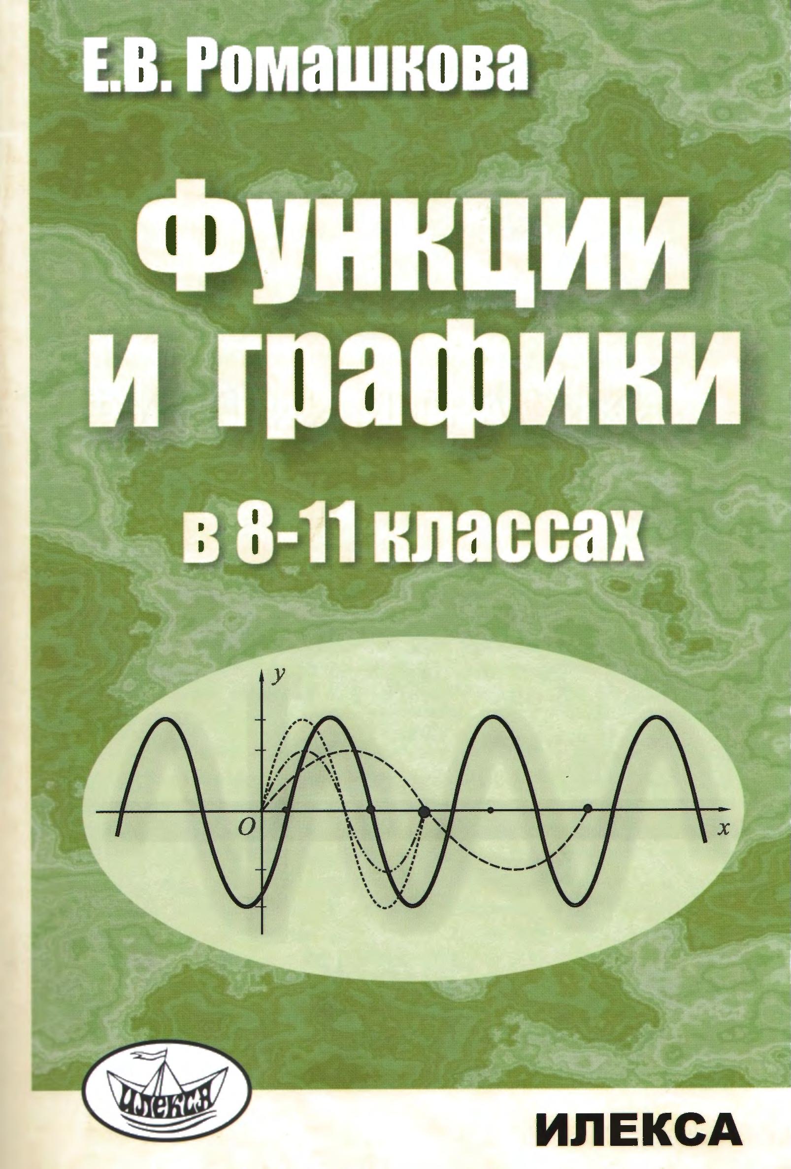 Функции и графики в 8-11 классах - Ромашкова Е.В. Учебники, Презентации и Подготовка к Экзаменам для Школьников на Klass-Uchebnik.com