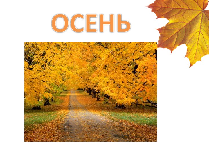 Презентация на тему "Признаки осени" Учебники, Презентации и Подготовка к Экзаменам для Школьников на Klass-Uchebnik.com