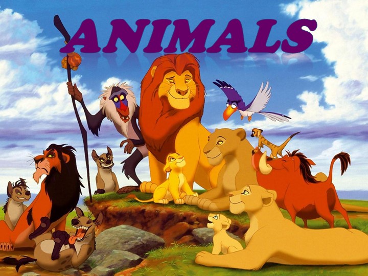 Презентация по английскому языку на тему "Животные" - Учебники, Презентации и Подготовка к Экзаменам для Школьников на Klass-Uchebnik.com