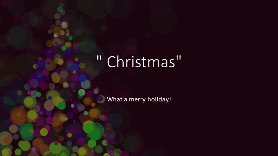 Презентация по английскому языку на тему "Празднование рождества" (6класс) Учебники, Презентации и Подготовка к Экзаменам для Школьников на Klass-Uchebnik.com