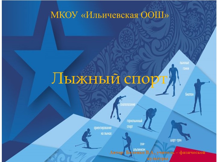 Презентация по физической культуре " Лыжный спорт" Учебники, Презентации и Подготовка к Экзаменам для Школьников на Klass-Uchebnik.com