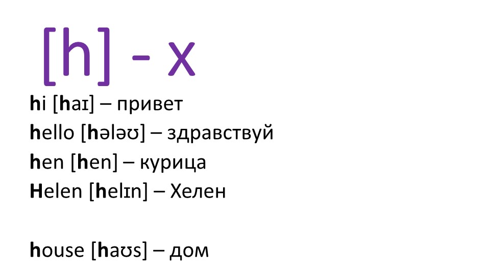 Презентация по английскому языку на тему "Звуки" Учебники, Презентации и Подготовка к Экзаменам для Школьников на Klass-Uchebnik.com