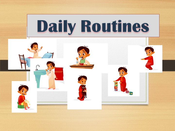 Презентация по английскому языку на тему "Ежедневные занятия" Учебники, Презентации и Подготовка к Экзаменам для Школьников на Klass-Uchebnik.com