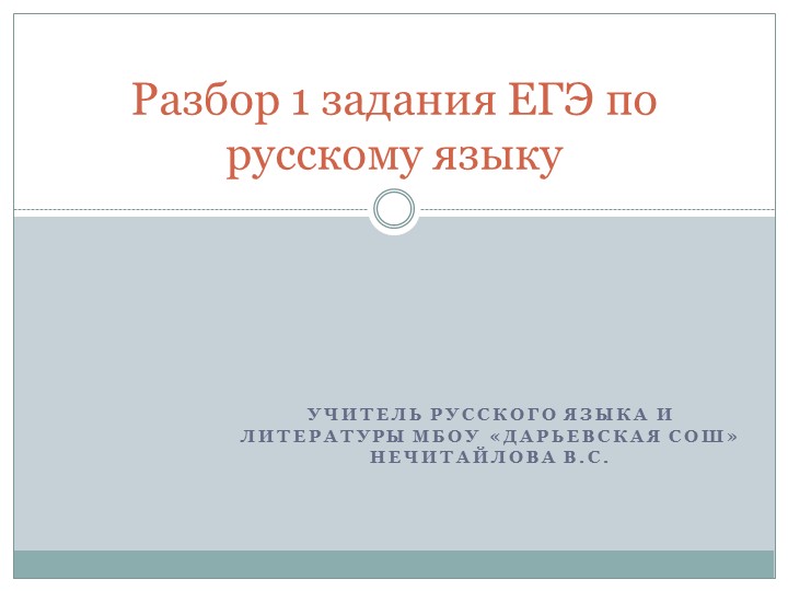 Задание №1 ЕГЭ руский язык Учебники, Презентации и Подготовка к Экзаменам для Школьников на Klass-Uchebnik.com