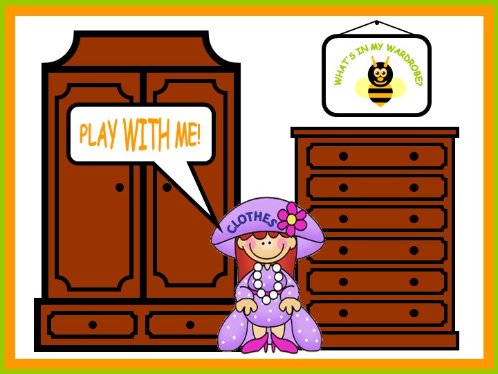 Презентация игра "Что в гардеробе?" Clothes Учебники, Презентации и Подготовка к Экзаменам для Школьников на Klass-Uchebnik.com