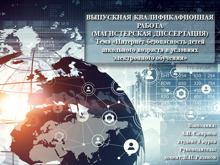 Интернет-безопасность детей школьного возраста в условиях электронного обучения Учебники, Презентации и Подготовка к Экзаменам для Школьников на Klass-Uchebnik.com