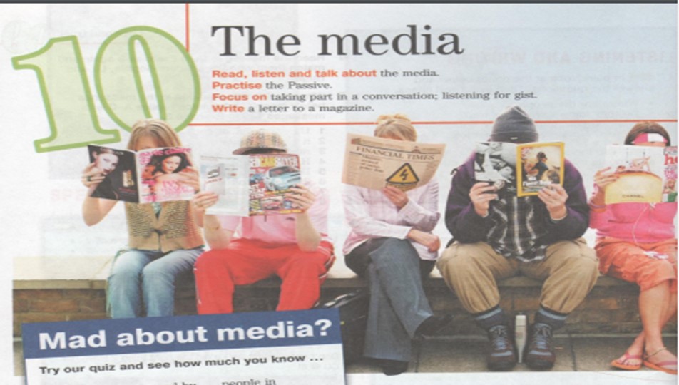 Презентация по английскому языку 8 класс "The media" - Учебники, Презентации и Подготовка к Экзаменам для Школьников на Klass-Uchebnik.com