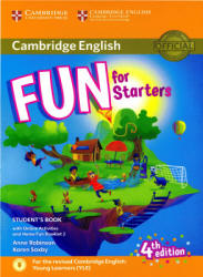 Fun for Starters. Student's Book. Teacher's Book - Anne Ribinson, Karen Saxby Учебники, Презентации и Подготовка к Экзаменам для Школьников на Klass-Uchebnik.com
