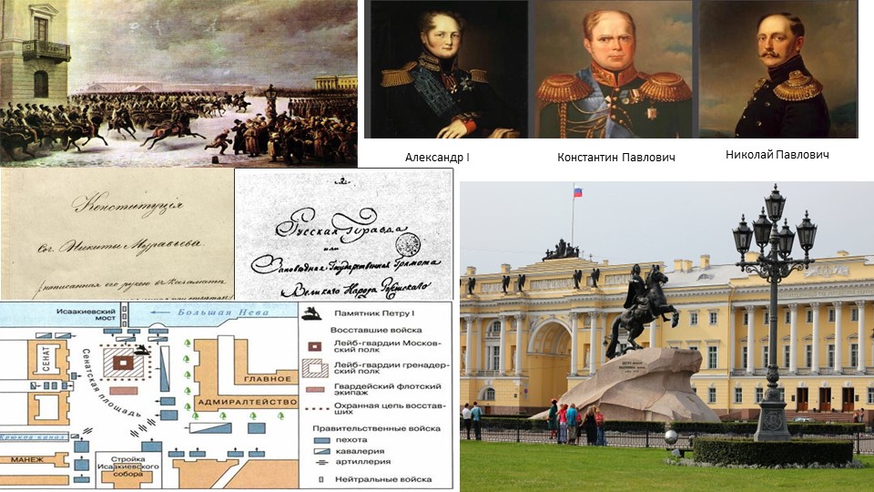 Презентация по истории России на тему: "Восстание декабристов на Сенатской площади" - Учебники, Презентации и Подготовка к Экзаменам для Школьников на Klass-Uchebnik.com