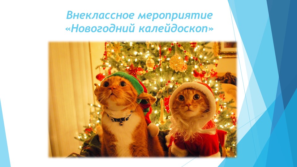 Презентация внеклассного мероприятия «Новогодний калейдоскоп» Учебники, Презентации и Подготовка к Экзаменам для Школьников на Klass-Uchebnik.com