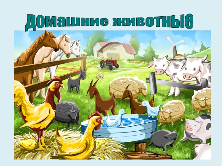 ПРЕЗЕНТАЦИЯ по теме "Домашние животные" - Учебники, Презентации и Подготовка к Экзаменам для Школьников на Klass-Uchebnik.com