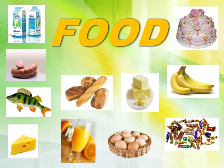 Презентация к уроку "Продукты" Учебники, Презентации и Подготовка к Экзаменам для Школьников на Klass-Uchebnik.com