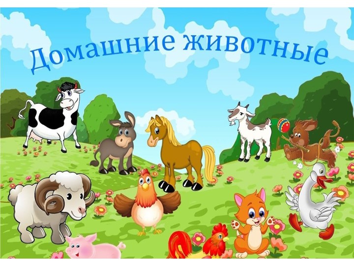 Презентация к проекту о домашних животных для детей среднего возраста"Домашние животные" Учебники, Презентации и Подготовка к Экзаменам для Школьников на Klass-Uchebnik.com