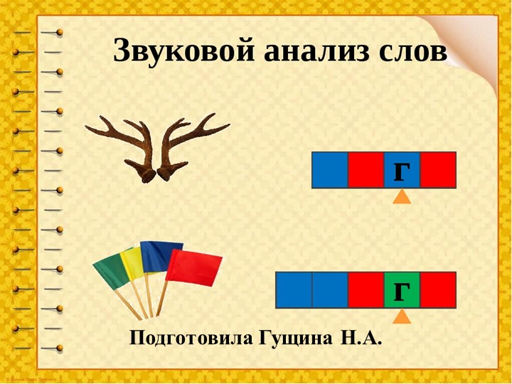 Презентация "Звуковой анализ слов" - Учебники, Презентации и Подготовка к Экзаменам для Школьников на Klass-Uchebnik.com
