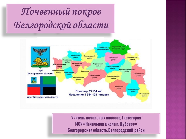 Презентация по окружающему миру на тему "Почвенный покров Белгородской области" Учебники, Презентации и Подготовка к Экзаменам для Школьников на Klass-Uchebnik.com