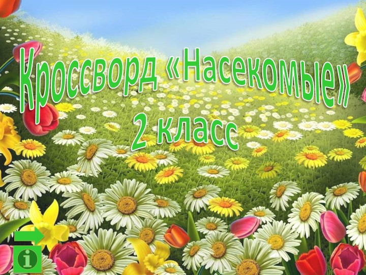 Окружающий мир 2 класс тема "Насекомые" - Учебники, Презентации и Подготовка к Экзаменам для Школьников на Klass-Uchebnik.com