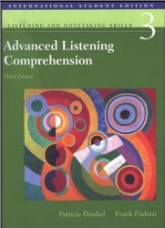 Advanced Listening Comprehension - Patricia Dunkel & Frank Pialorsi Учебники, Презентации и Подготовка к Экзаменам для Школьников на Klass-Uchebnik.com
