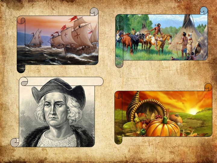 Презентация по английскому языку на тему "American History and Traditions" (6 класс) - Учебники, Презентации и Подготовка к Экзаменам для Школьников на Klass-Uchebnik.com