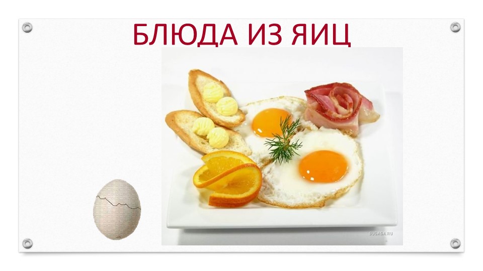 Яйца. Блюда из яиц - Учебники, Презентации и Подготовка к Экзаменам для Школьников на Klass-Uchebnik.com