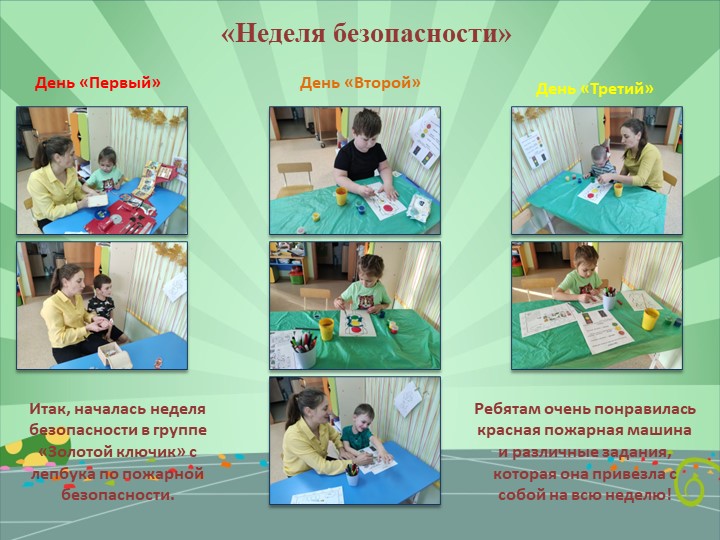 Презентация тематической недели по безопасности в компенсирующей группе детского сада "Мой безопасный мир" Учебники, Презентации и Подготовка к Экзаменам для Школьников на Klass-Uchebnik.com