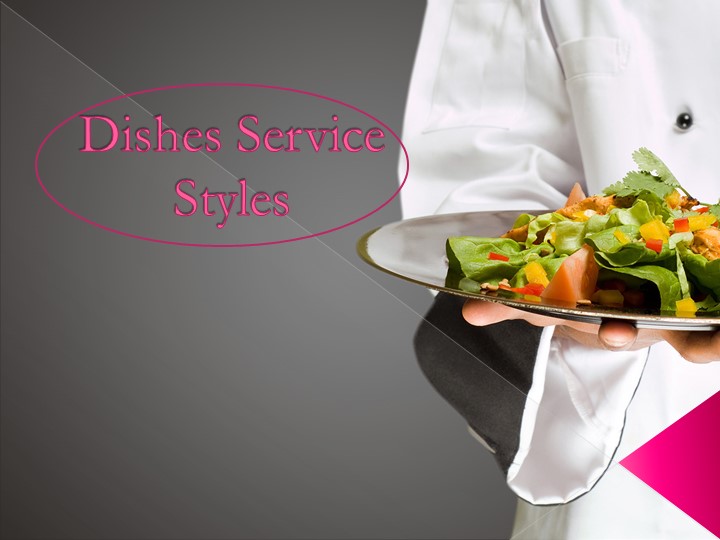 Презентация по английскому языку для поваров, кондитеров СПО "Dishes service styles" - Учебники, Презентации и Подготовка к Экзаменам для Школьников на Klass-Uchebnik.com