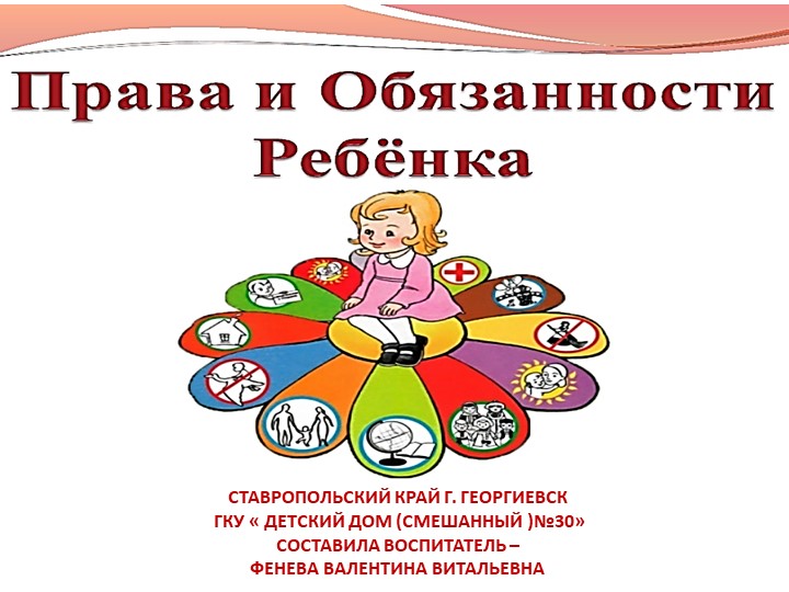 Презентация "Права и обязанности детей" - Учебники, Презентации и Подготовка к Экзаменам для Школьников на Klass-Uchebnik.com