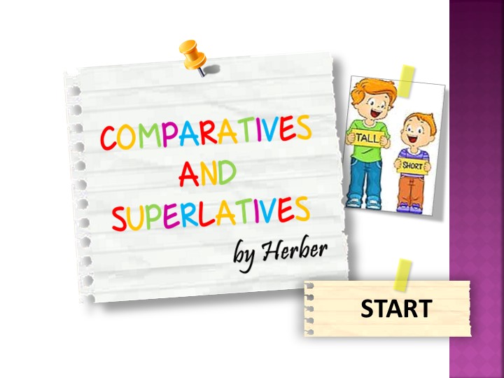 Сравнительная и превосходная степень, 4 класс ,английский язык - Учебники, Презентации и Подготовка к Экзаменам для Школьников на Klass-Uchebnik.com