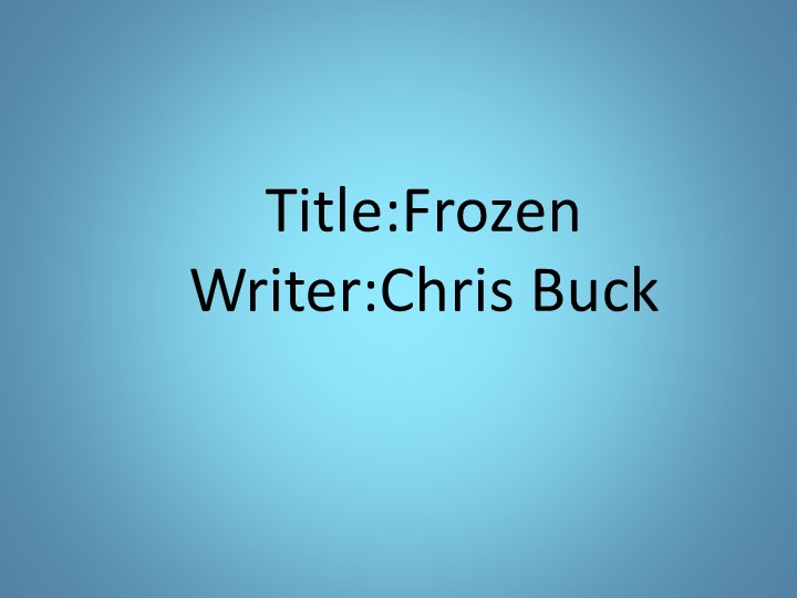 Презентация по английскому языку на тему "Мой любимый герой с мультика" Учебники, Презентации и Подготовка к Экзаменам для Школьников на Klass-Uchebnik.com