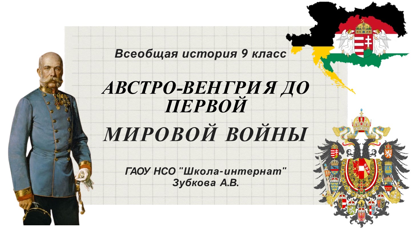 Презентация "Австро-Венгрия до Первой мировой войны" - Учебники, Презентации и Подготовка к Экзаменам для Школьников на Klass-Uchebnik.com