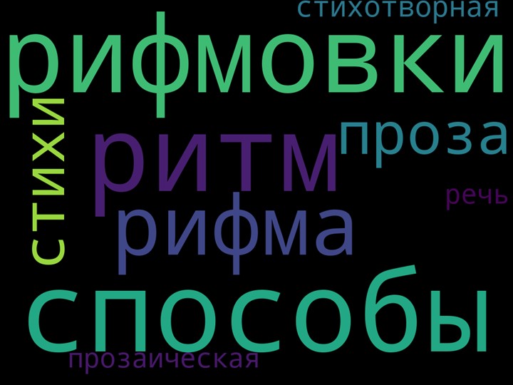 Рифма ритм 5 класс - Учебники, Презентации и Подготовка к Экзаменам для Школьников на Klass-Uchebnik.com