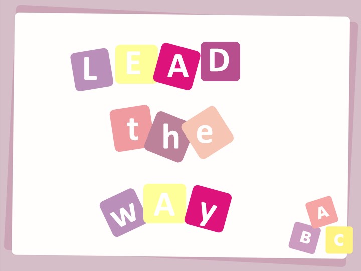 Презентация "Lead the way" Учебники, Презентации и Подготовка к Экзаменам для Школьников на Klass-Uchebnik.com