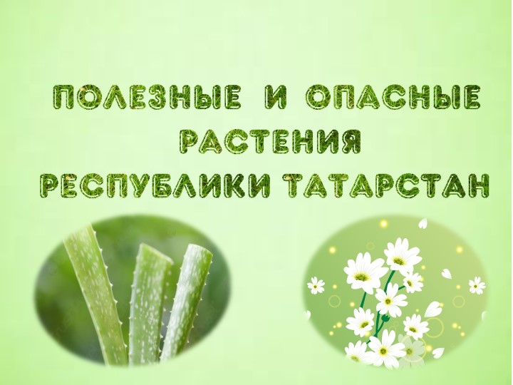 Полезные и опасные растения Республики Татарстан. - Учебники, Презентации и Подготовка к Экзаменам для Школьников на Klass-Uchebnik.com