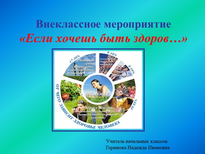 Презентация мероприятия на тему: "ЗОЖ" - Учебники, Презентации и Подготовка к Экзаменам для Школьников на Klass-Uchebnik.com